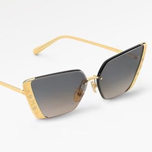 Louis Vuitton Moon Metal Cat Eye Sunglasses
